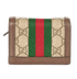Gucci Ophidia Card Case Wallet, back view